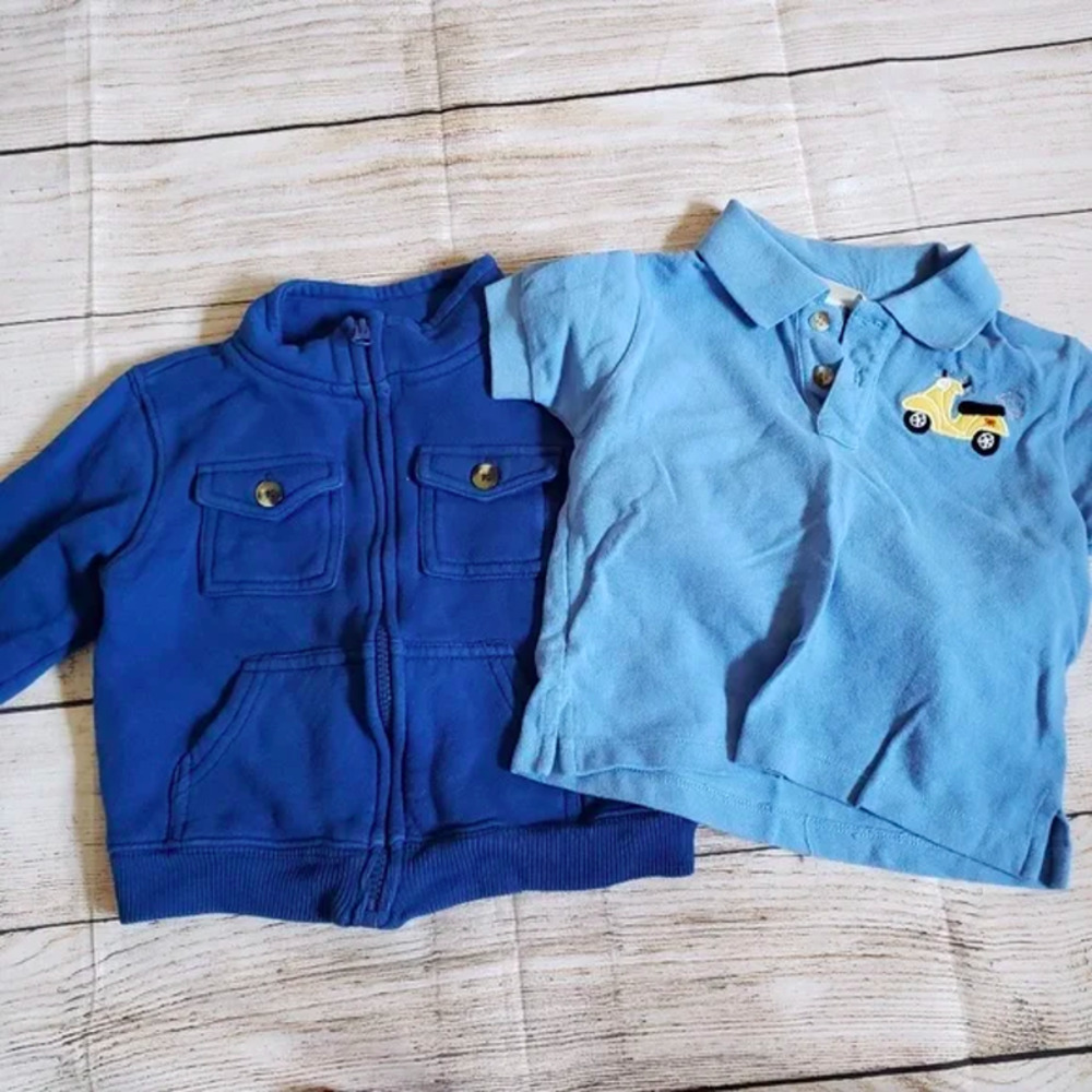 Rebecca Raggs polo and Crazy 8 sweater